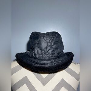 UGG Black Quilted Hat